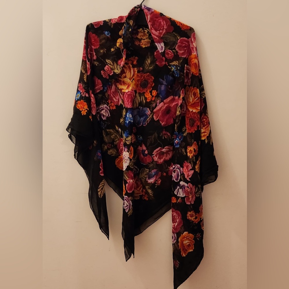 Vintages Yves Saint Laurent silk scarf